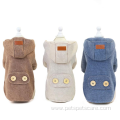 new style eco-friendly elegant winter dog coat clothes